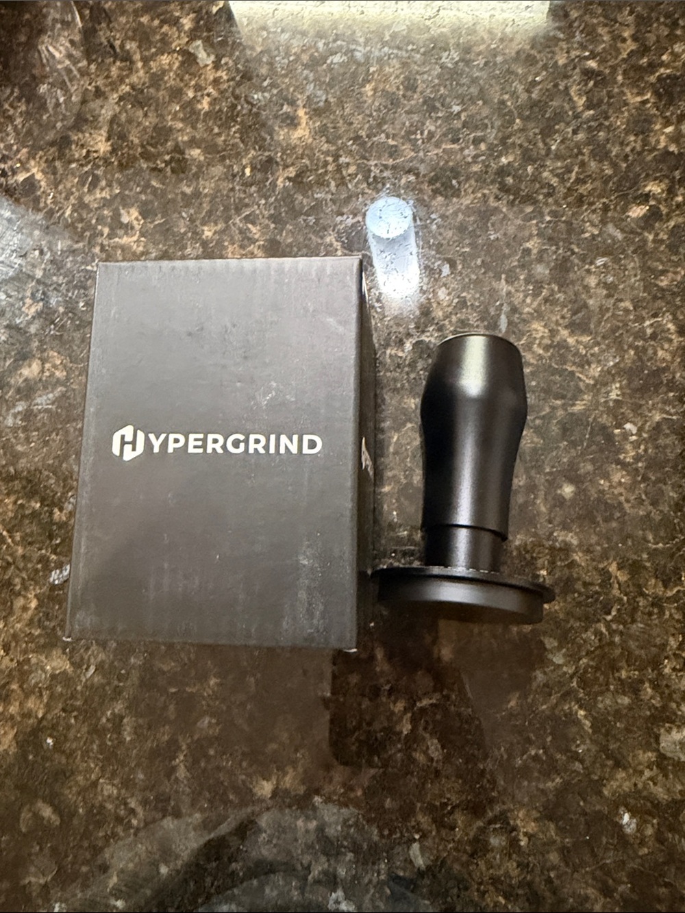 Hypergrind Black Coffee Self Levelling Tamper 53mm New
